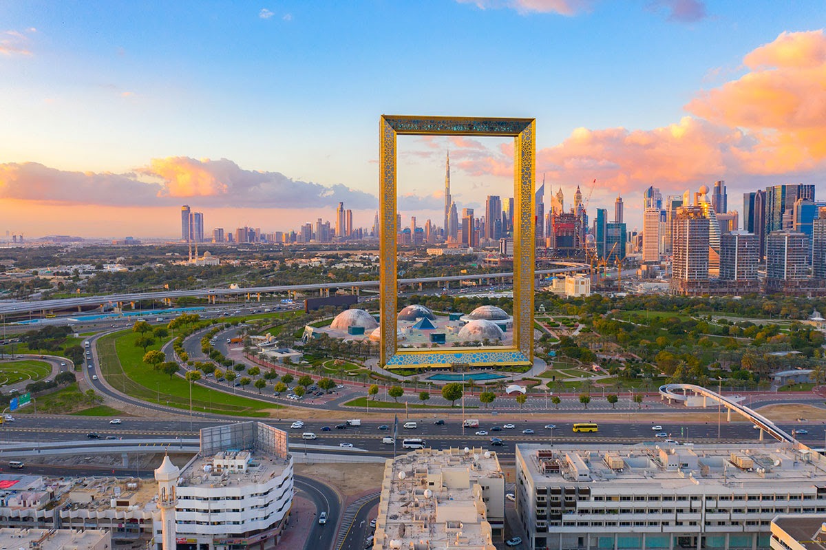 dubai frame…