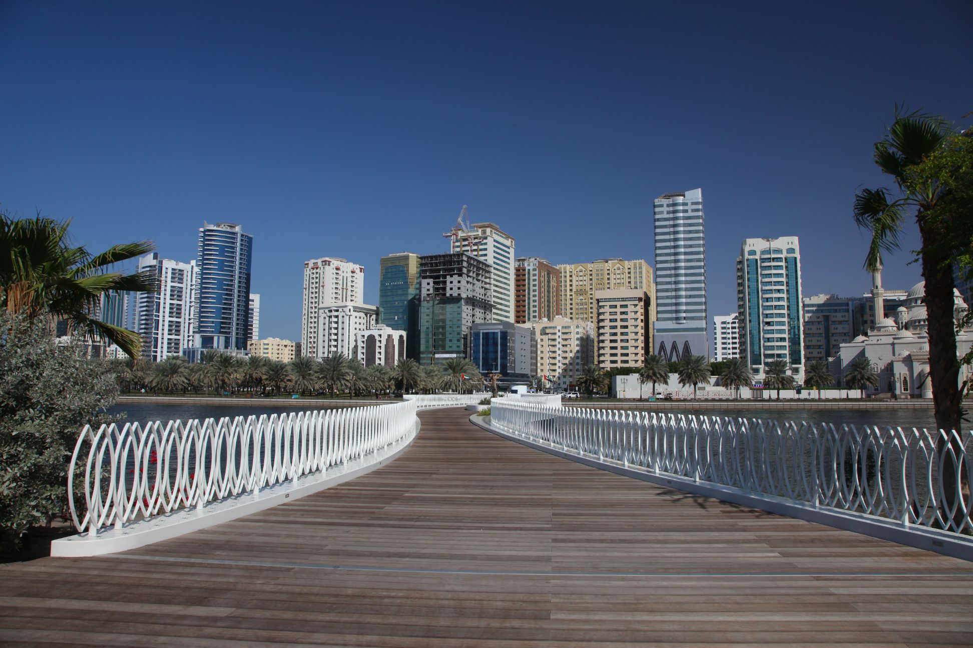 Al Noor Island, Sharjah loction