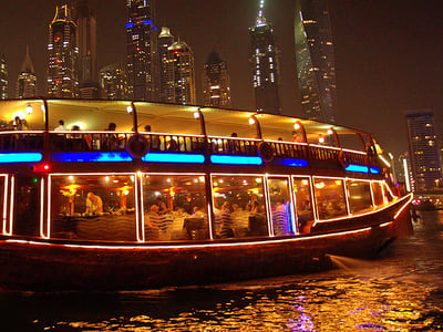 dhow cruise dubai creek timings
