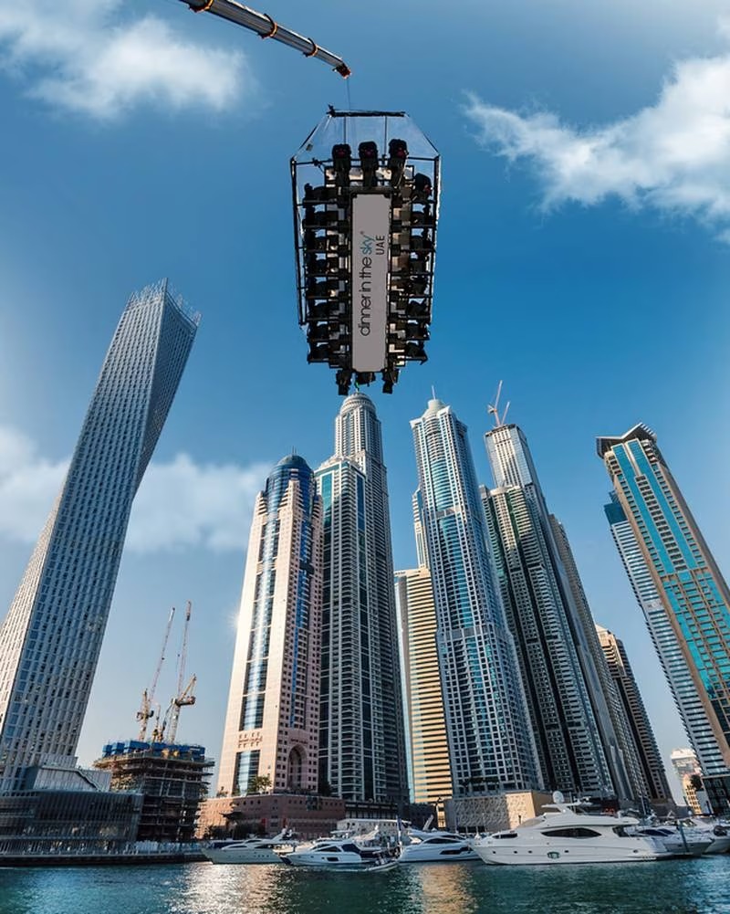 dinner in the sky dubai price
