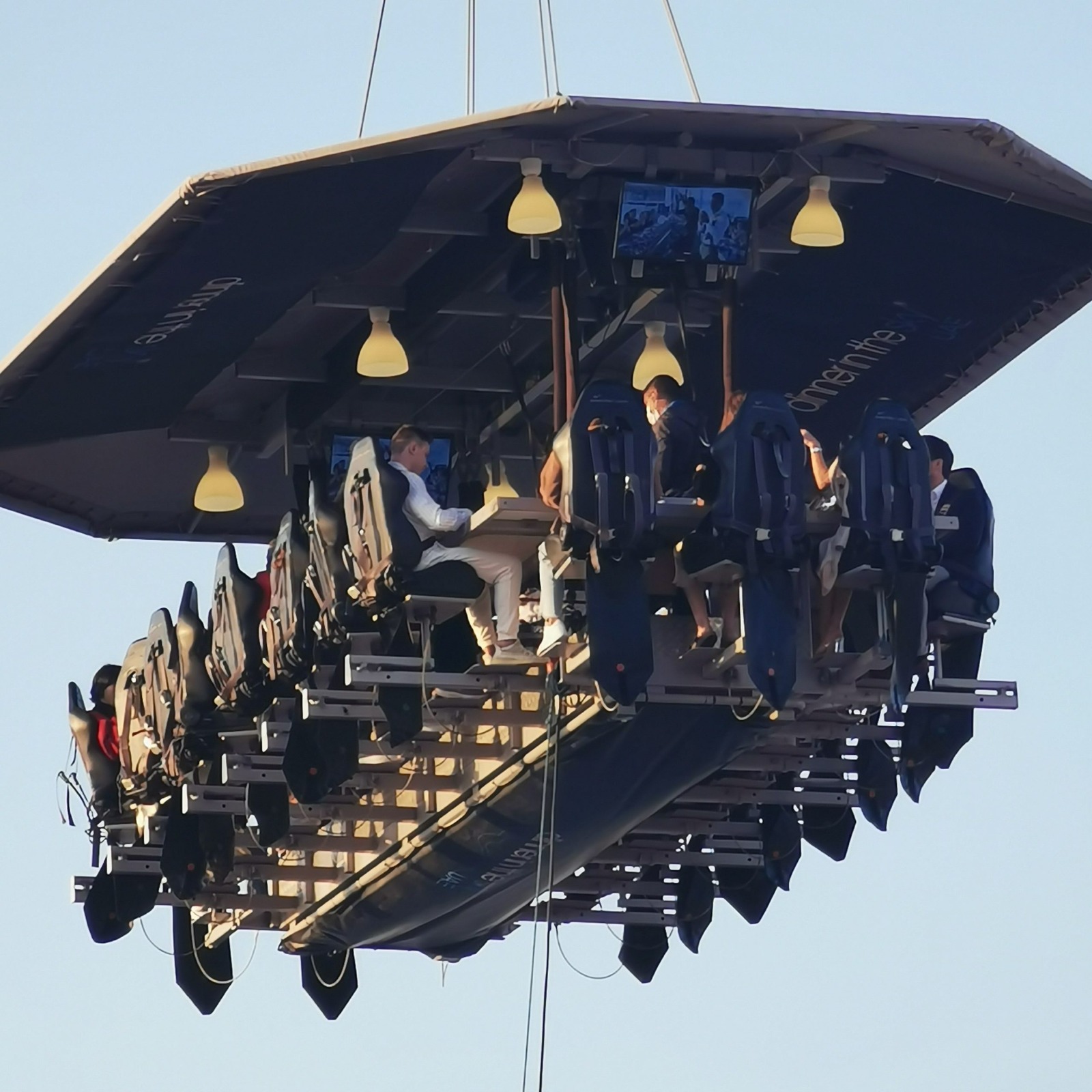 dinner in the sky