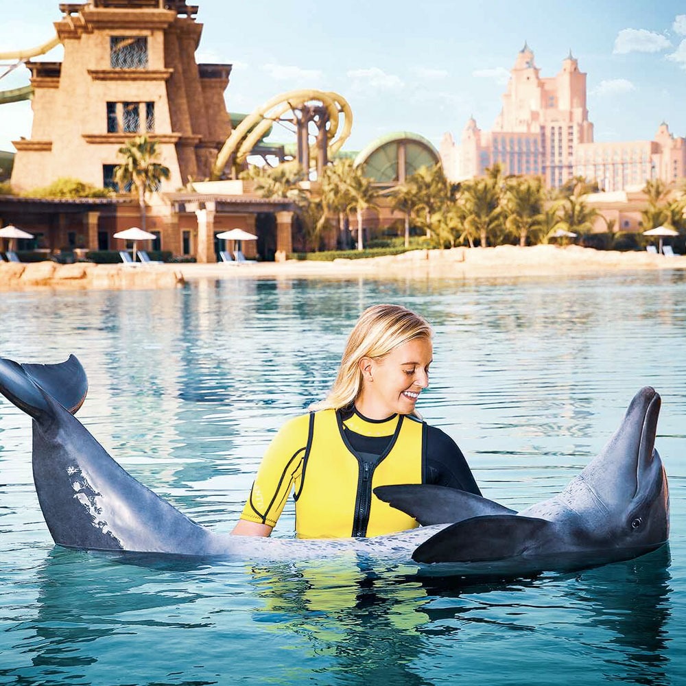dolphin bay atlantis the palm