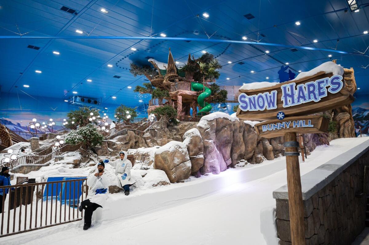 snow abu dhabi timings