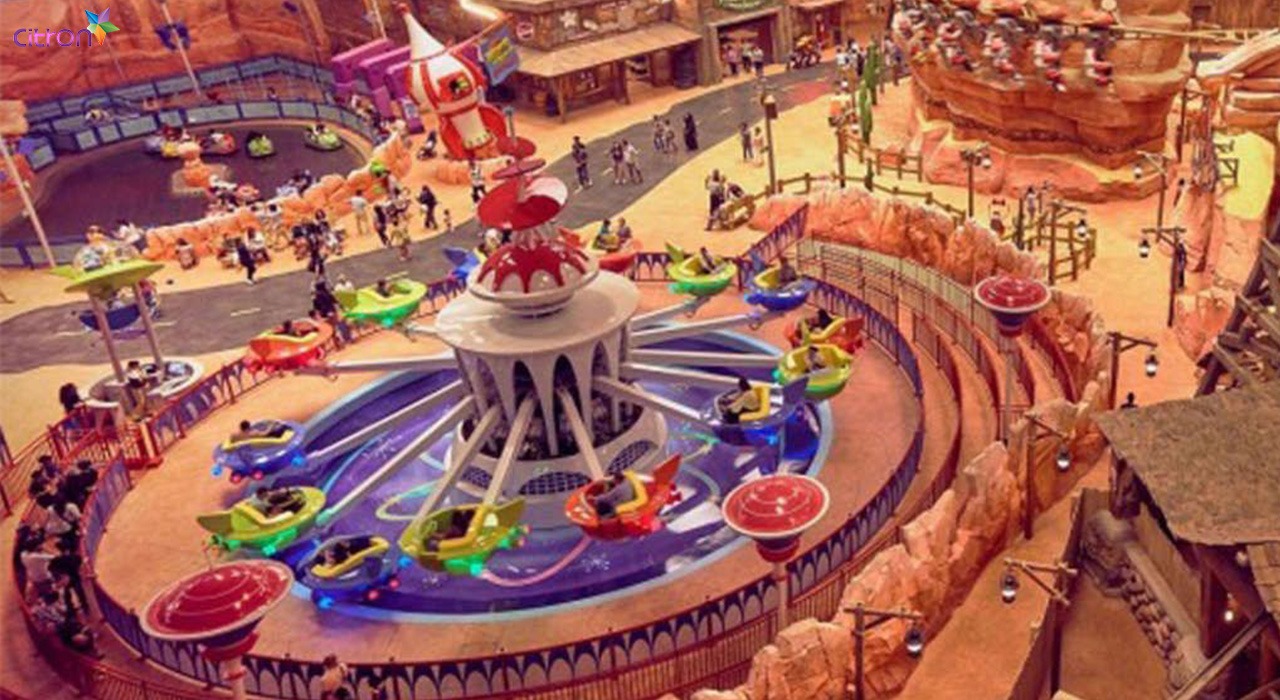 warner bros world abu dhabi rides