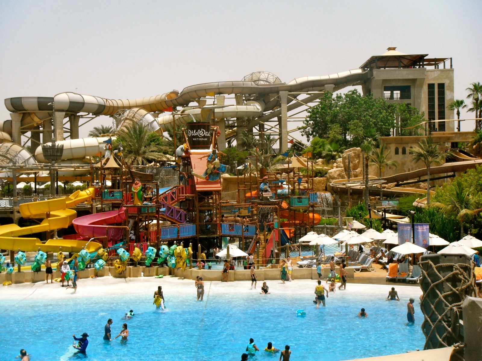 wild wadi water park rides